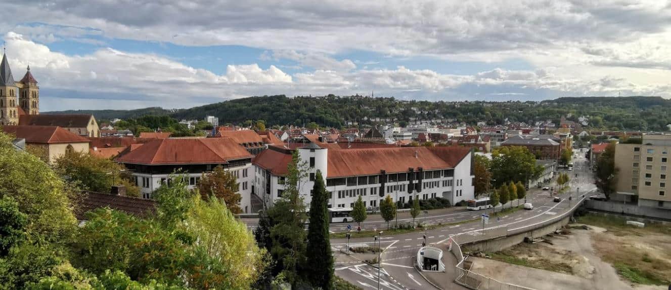 Solapa en el mercado de Esslingen