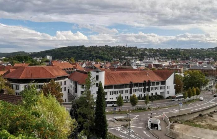 Solapa en el mercado de Esslingen